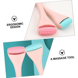 Minkissy 3pcs Facial Massager Scalp Roller Handheld Eye Massager Rod Aging Tool Dark Reducer