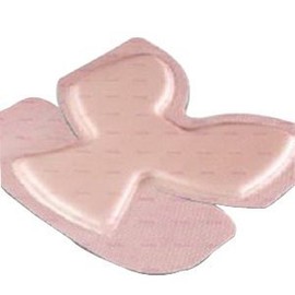 ALLEVYN Gentle Border Silicone Gel Adhesive Hydrocellular Dressing 23 cm x 23-1/5 cm Heel