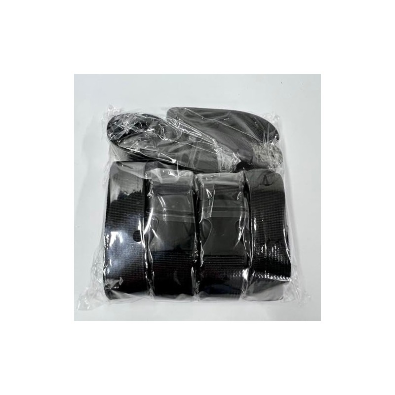 6Pcs Straps with Buckles, 47 inch Nylon Cinch Strap, Buckle