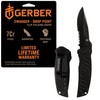Gerber Gear 31-000594 - Cuchillo Swagger, borde dentado, punto de