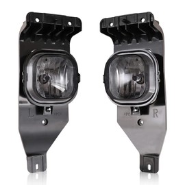 AUTOWIKI Fog Lights for 2005-2007 Ford F-250/F-350/F-450/F-550 Ford Super Duty, 2005 Ford Excursion Fog Lamps Replacement 1 Pair with Smoke Lens 2PCS