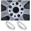 EMSea 4PCS Car Hub Centric Rings Wheel Bore Center Spacer