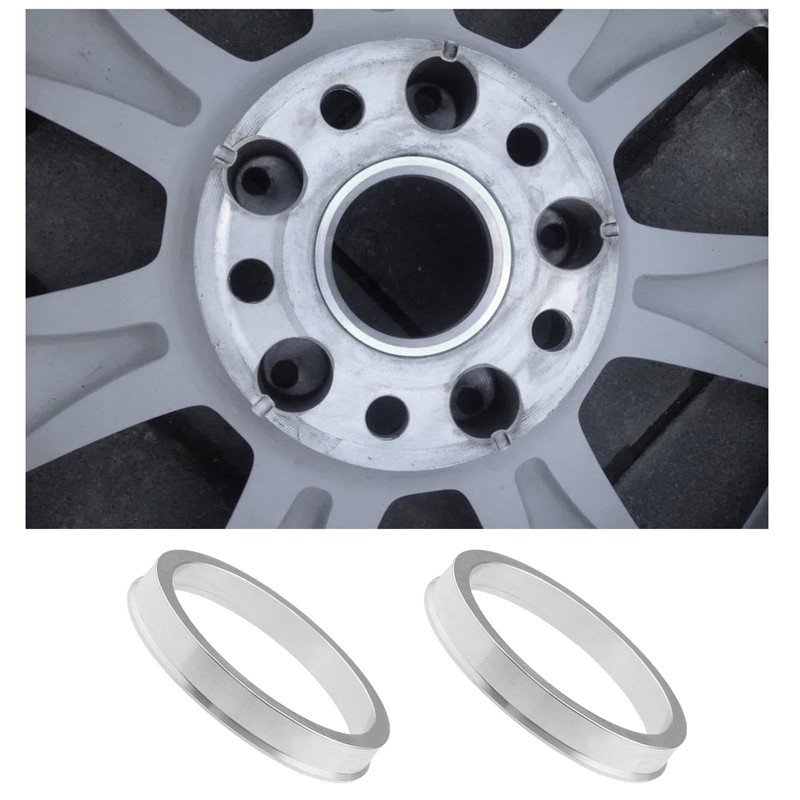 EMSea 4PCS Car Hub Centric Rings Wheel Bore Center Spacer