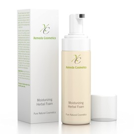 Herbal Cleansing Foam - for a gentle and gentle facial cleansing, with essential ingredients from nature, 150 ml, prevents acne, blemishes, blackheads and pimples