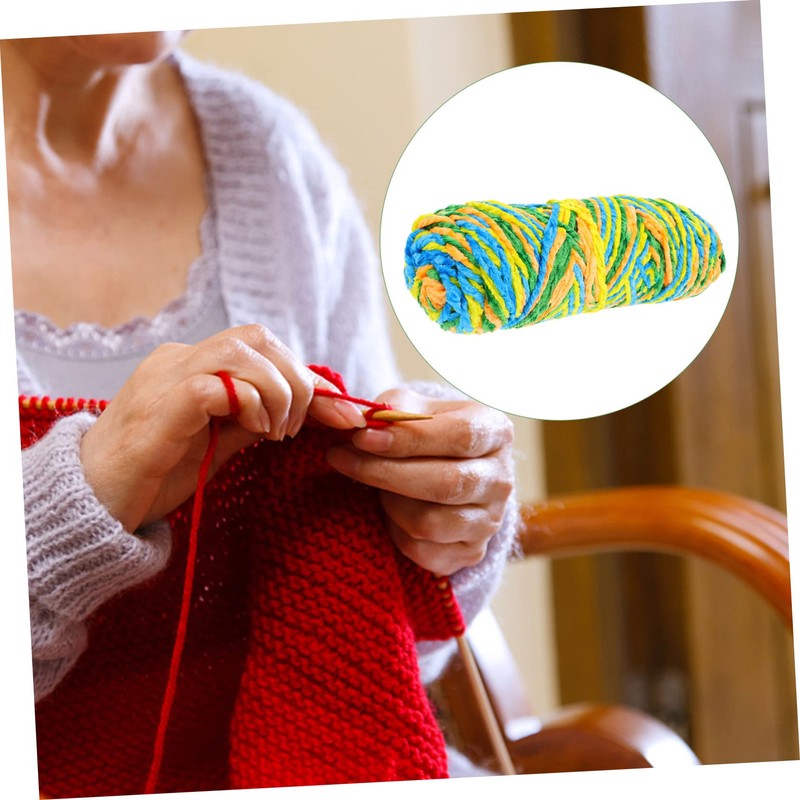 OHPHCALL 1PC DIY Woolen Yarn for Knitting Projects Soft Comfortable