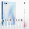 SEJOY Sonic Electric Toothbrush Rechargeable With 8 Brush Heads 6