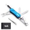 OUTU Keychain Nail Clippers Multitool, 7 in 1 EDC Utility
