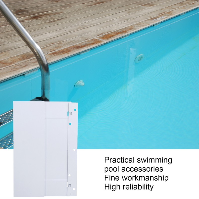 2pcs Skimmer Assembly Plastic Replacement Swimming Pool Gate Weir Baffle