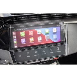 CDEFG Peugeot 308 2021 2022 2023 2024 Navigation Schutzfolie 4H Kratzfest GPS Transparent Displayschutzfolie Auto Navi Folie Zubehör (i-Cockpit+i-toggle)