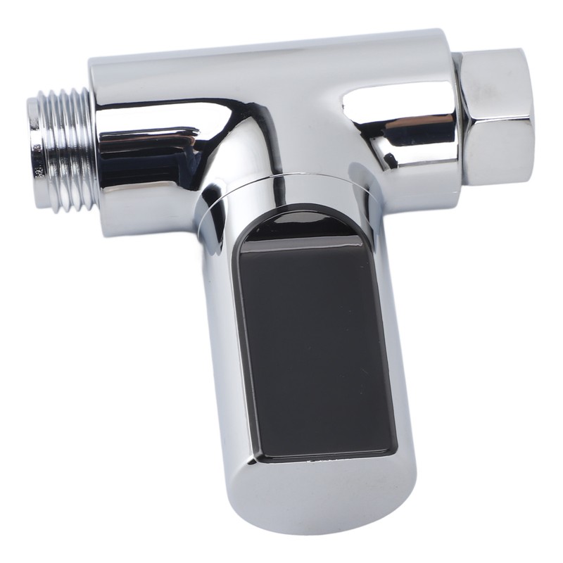 Shower Thermometer LED Display Water Temperature Meter Electroplate ABS Shower