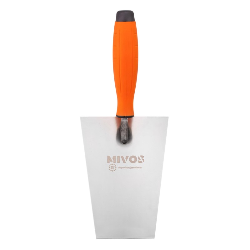 Mivos Masonry Trowel Trapezoidal Trowel 160 mm Stainless Steel -