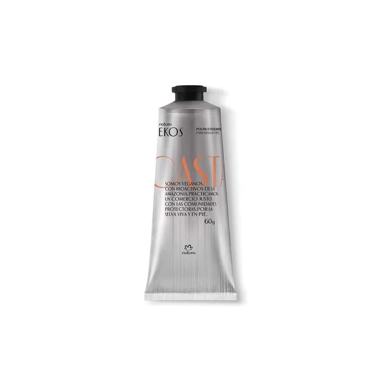 Natura Ekos Pulpa Exfoliante de Manos y Pies Castaña
