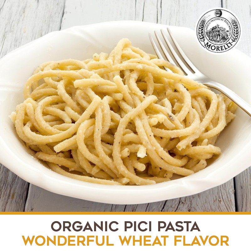 Morelli Pici Pasta di Toscana - Italian Gourmet Organic Pici