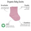 bistyle Baby Grip Ankle Socks 6 Pairs | Newborn Infant