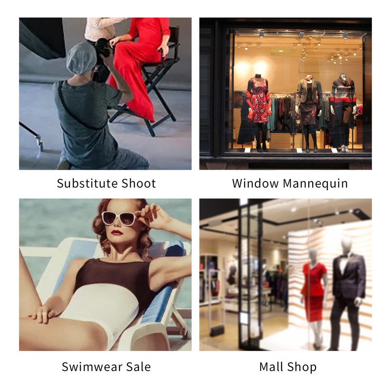 Model Inflatable Lower Body Mannequin for Shop Window Shooting Props