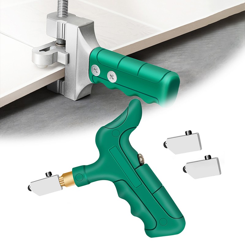 Ceramic Tile Cutter with Plastic Handle Carbide Head Glass Cutting