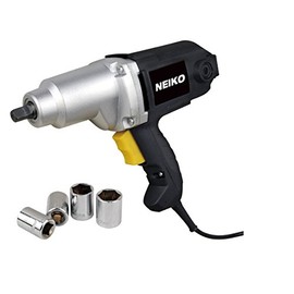 Neiko 10870 1/2" Electric Impact Wrench Kit with 4 Metric Sockets, 1/2"/9 mm-22 mm