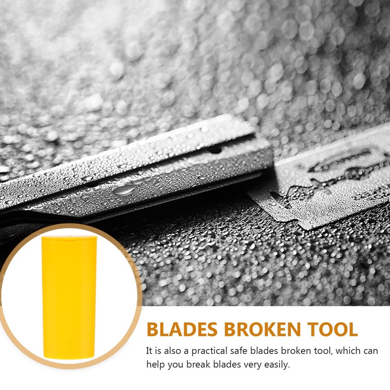 Beaupretty Razor Blade Disposal Container with Detachable Waste Blades Storage