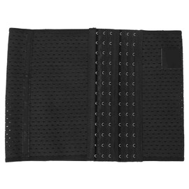 Zerodis Women's Belly Belt Slimming Belt Corset Slimming Waist for Flat Stomach (XL-Black), black