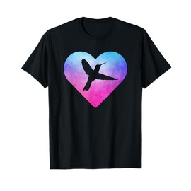 Women or Girls Hummingbird Bird T-Shirt