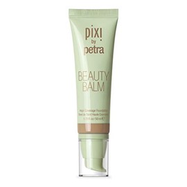 Pixi Beauty Beauty Balm - Caramel 50ml | Medium to Full Coverage Foundation | Ceramides Moisturize Skin | Chamomile Calms and Soothes Complexion | 1.70 Fl Oz