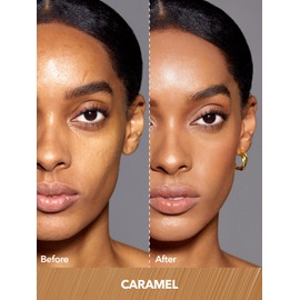 SHEGLAM 12HR Full Coverage Concealer Matte Finish Concealer Stick for Under Eye and Dark Circles - Caramel