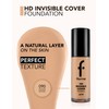 Flormar Invisible Cover HD Foundation Light Creamy Foundation for Natural