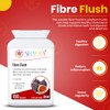 Fibre Flush 100 Capsules to Cleanse The Gut, Increase Stool