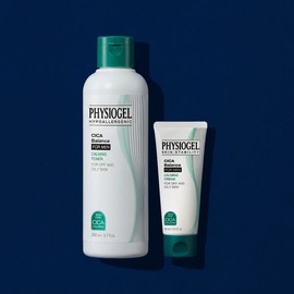 베니스엠제이 Physiogel Cica Balance For Men Calming Toner 200ml + Cream 70ml Men's Sebum Control Set
