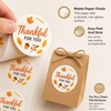 Thanksgiving Thank You Favor Stickers: 120 Fall Paper Stickers