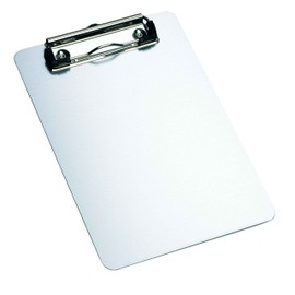 ALCO-Albert 5516 Aluminium Clipboard DIN A5 Unbreakable Silver
