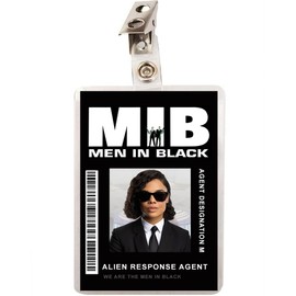 MIB Men in Black Agent M ID Badge