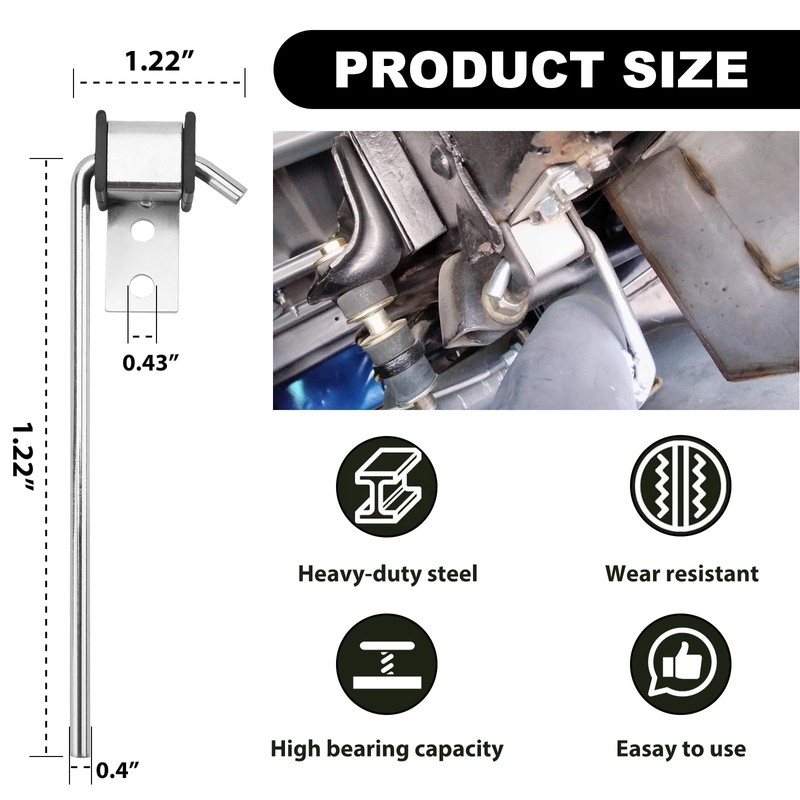 joytrace Exhaust Hangers Kit 10PC - Complete Set with 10"