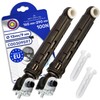 2 Pieces Shock Absorber for Washing Machine 100N Hole Spacing