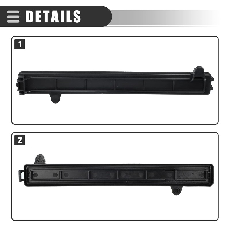 Motoforti Cabin Air Filter Cover, for Jeep Cherokee 2014-2020, Plastic,