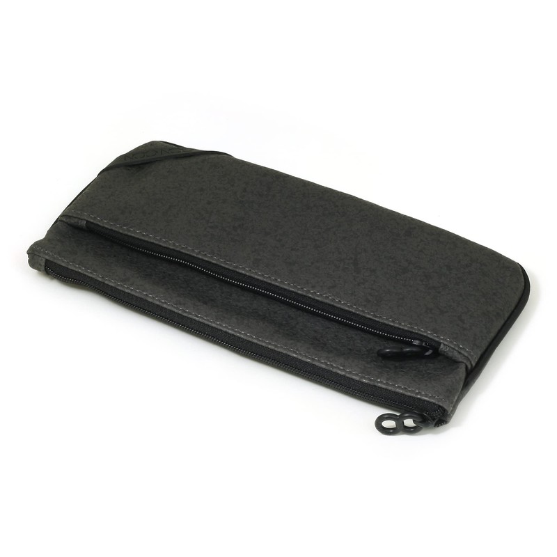 LOONLOON 363 Stone Dark Grey Simple Gadget Storage Pouch Slim