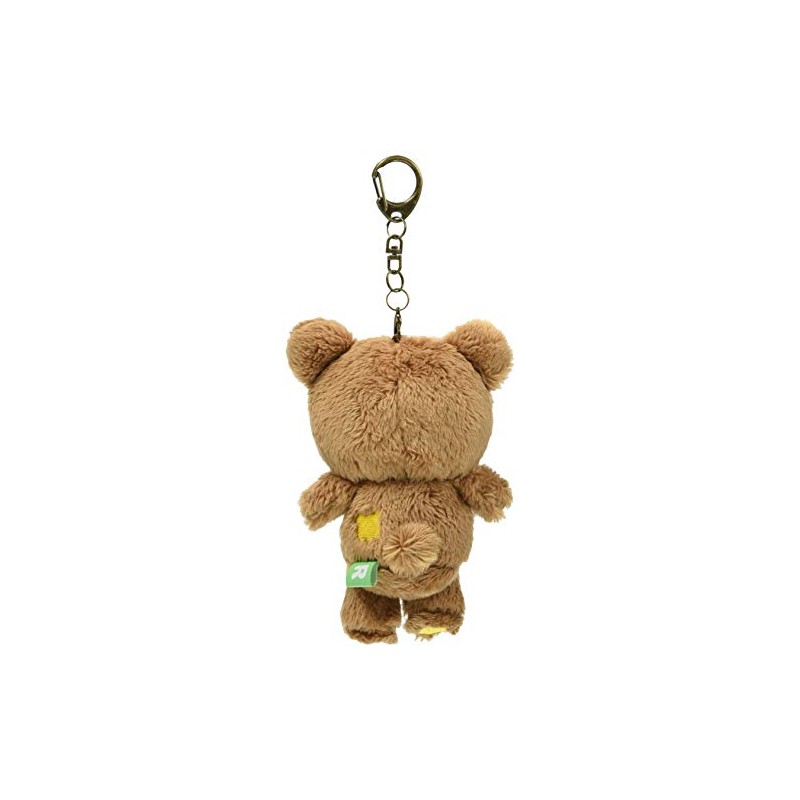 Rilakkuma MX15601 Anytime You Want To Go Plush Keychain Chai