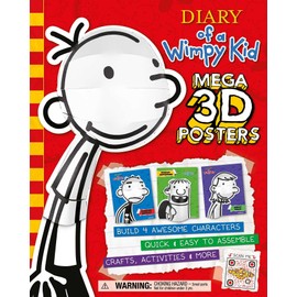 Diary of a Wimpy Kid: Pop Heads 3D Crafts: Quick & Easy to Assemble Life-Like Characters, Plus Crafts, Activities, and More