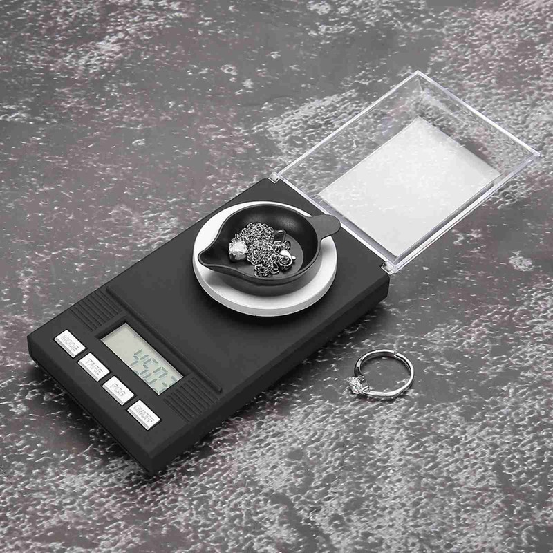 Mini Portable High Accuracy 0.001g Pocket Jewelry Scale with LED