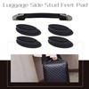 SHANOER 4pcs Luggage Side Stud Feet Pad Z020 with Suitcase