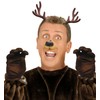 WIDMANN Reindeer Antlers on Headband, Multi-Coloured