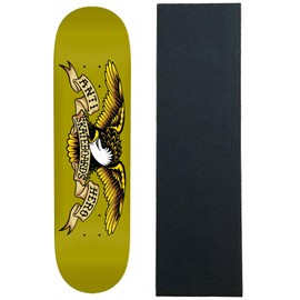 Anti Hero Skateboard Deck Basalt DBX Eagle 8.62" x 32.56" Greenish with Grip