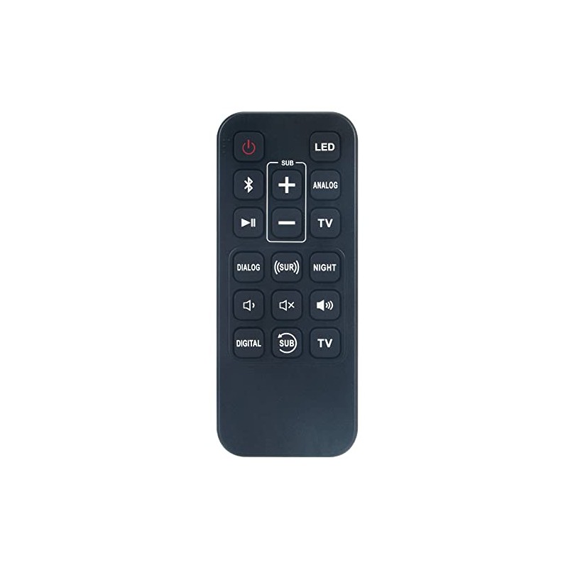 Replacement Soundbar Remote Control Applicable for Klipsch BAR 48 Sound
