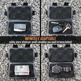 JFOMOYGI Magnetic Key Holder Under Car,Weatherproof Magnetic Key Box Under Car,Hide a Key Magnetic Key Box,Hidden Key Holder Magnetic Key Hider Outdoor 【Splash Resistant】