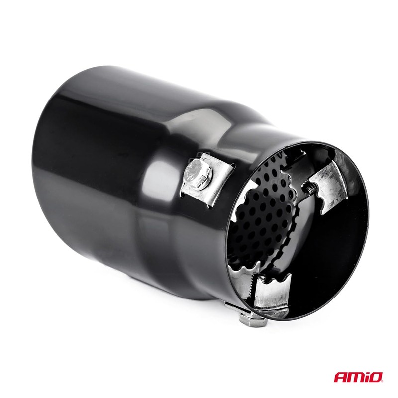 AMiO 01317 Exhaust Trim Stainless Steel 63 mm 76 mm