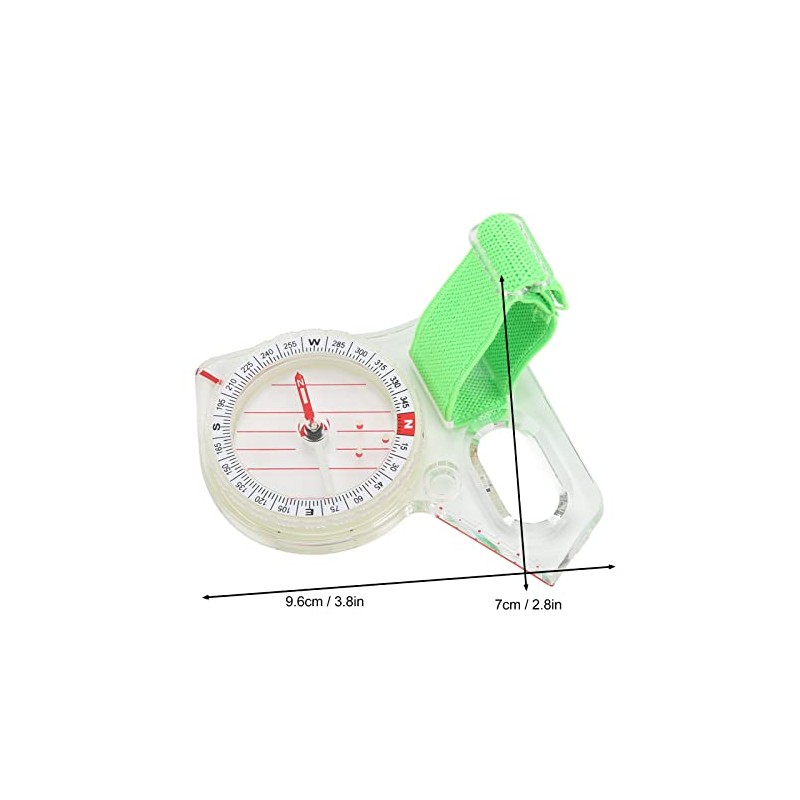 Pssopp Thumb Compass Navigation Compass Clear Scale Hiking Compass for