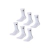 Champion Core 6PP Crew Calzini Sportivi, Unisex - Adulto, Bianco,