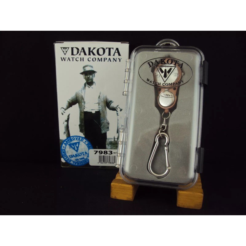 Dakota Watch ~ Magnifier Flip Clip, 7983-6 (Brown), Water Resistant