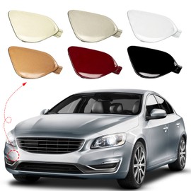 CZShiYue Front Bumper Tow Hook Cover Towing Eye Cap Fit for Volvo S60 S60L V60 2014 2015 2016 2017 2018 39820294 31323839 (Unpainted, Right Passenger Side) Xinpinsai
