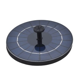 Solar Fountain, Solar Bird Bath Fountain 9 V 3.5 W High Efficiency 180 L/H for Outdoor Use